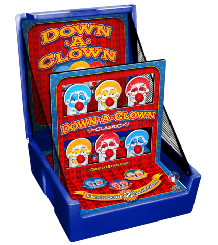 Down a Clown Carnival Game in Austin Texas from Austin Bounce House Rentals
